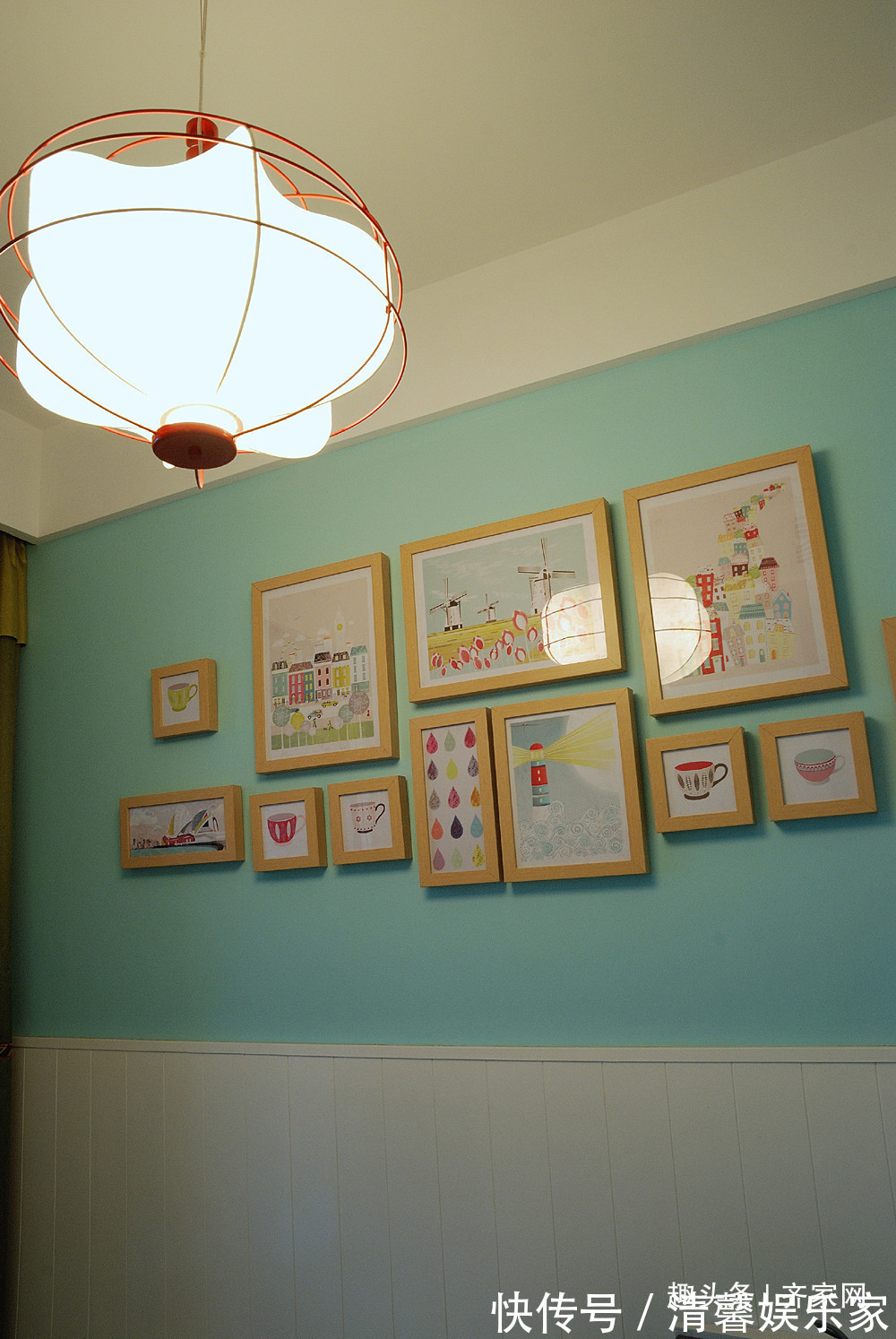 色彩|80平混搭二居之家，丰富的色彩，个性的布局，让脑洞大大大！