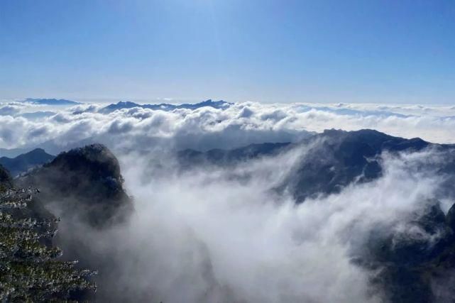 老君山初春限定云海登场