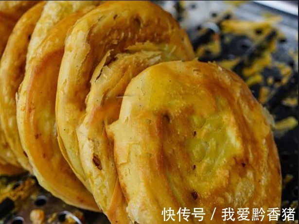 酥饼|饥饿的早晨不用早起做饭,一个油酥饼满足您的味蕾!