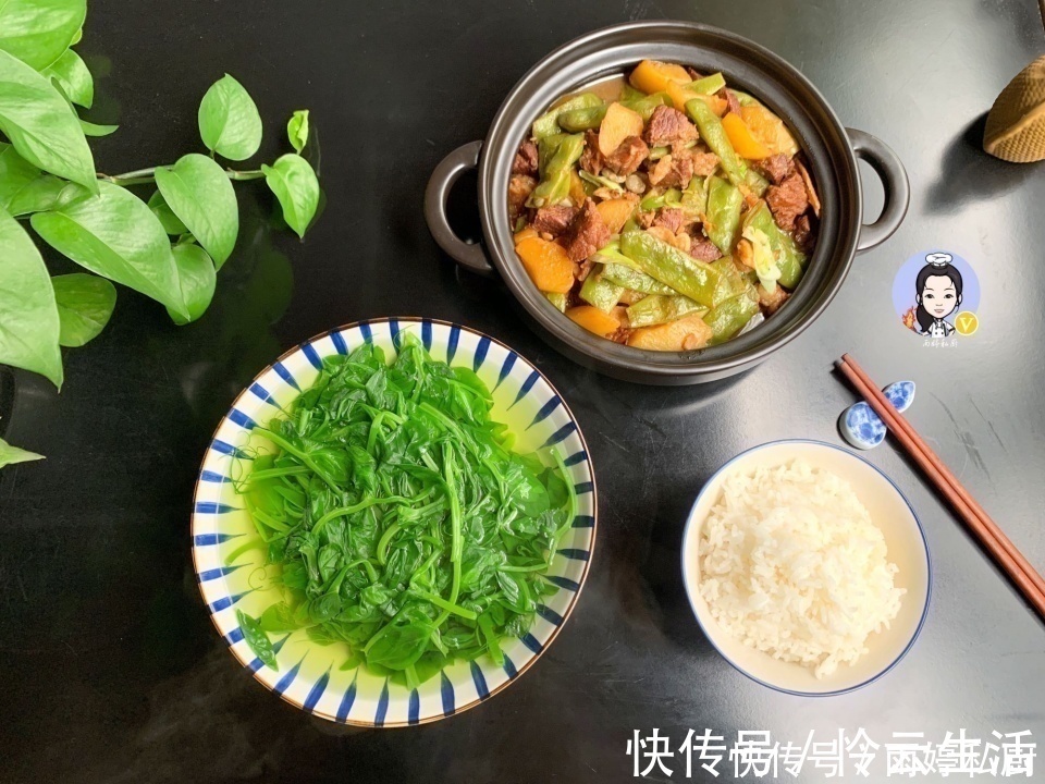 晚餐|晚餐我只做了一菜一汤,儿子却直夸比饭店做得香,你看咋样