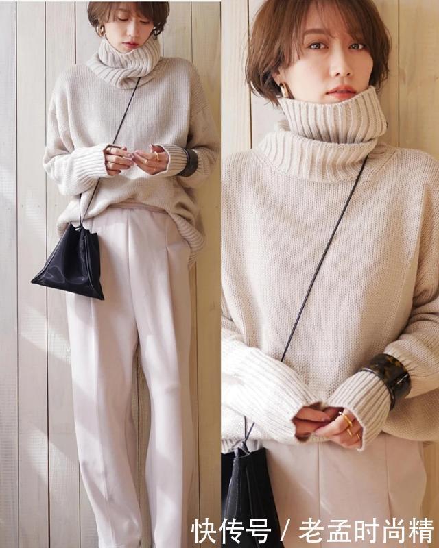 初冬单品不用多, 学优雅日系博主有这几件就够了, 简约高级又温柔
