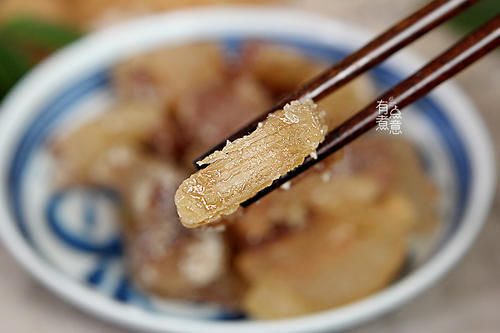 米粉|五花肉晒干后，比腊肉还好吃，冬天蒸着吃，味道太赞了