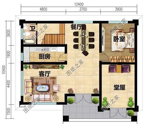 堂屋|北方能建的二层楼房,不用再羡慕别人家的房了,咱们也能建