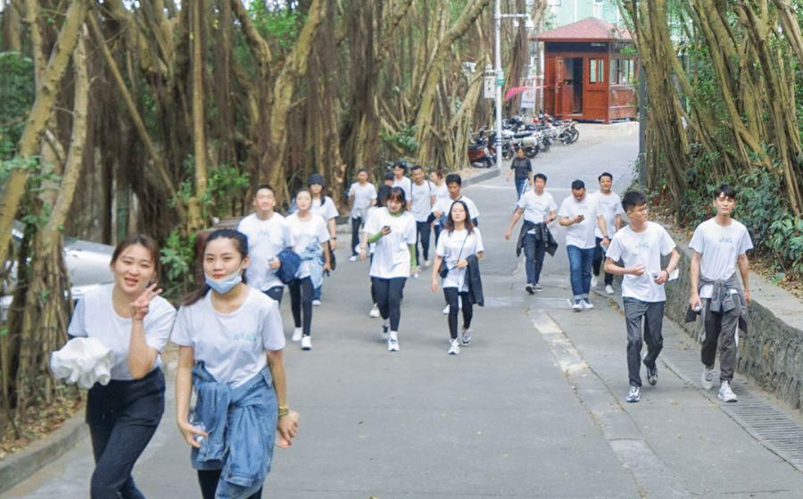 火热|超1000人参与，我爱大南山公益登山行火热进行中