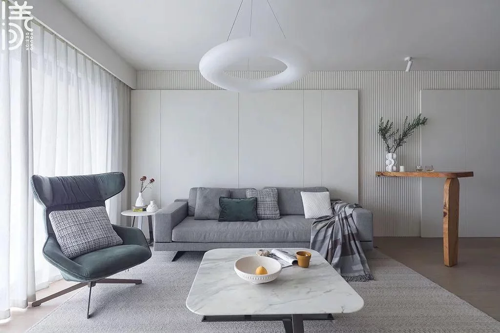 129㎡modernandsimple,cleanandgenerousdecoration,simpleandcomfortablefurniture,comfortablepillow covers 4 t014c9b0a61ea61e124