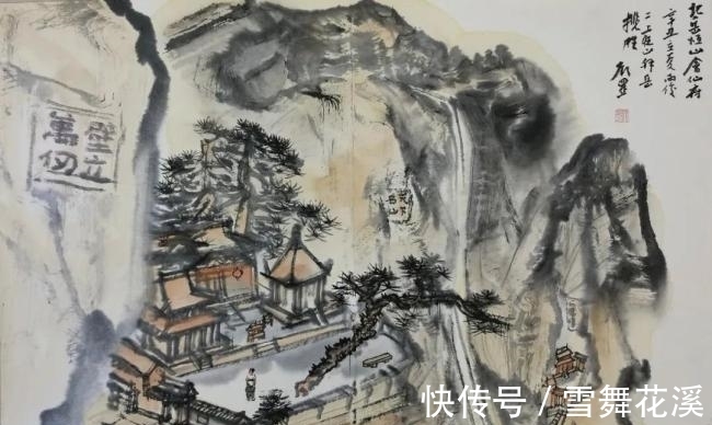 昏晓!用水墨为泰山存照立传——评著名画家刘罡泰山主题系列山水画
