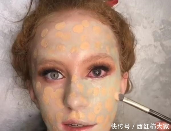 惊艳|半张脸都是胎记,化妆后却美到惊艳!网友:化妆师太厉害了