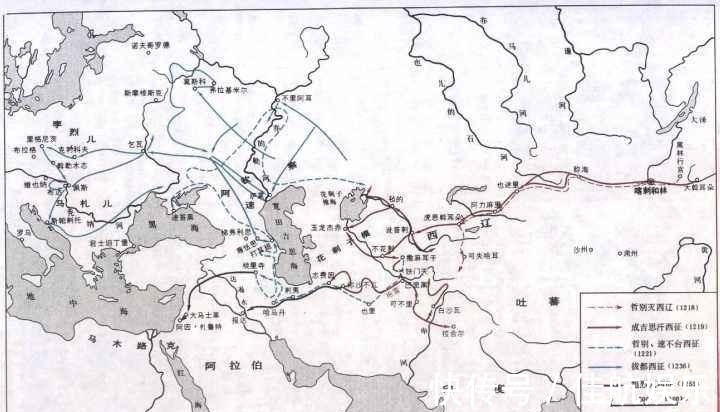 成吉思汗@蒙古第二次西征：十几万蒙古人是如何从蒙古一路打到意大利的？