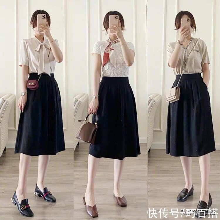 小黑裙|毕业季即将来临，这几款“知性”搭配值得借鉴，优雅又气质