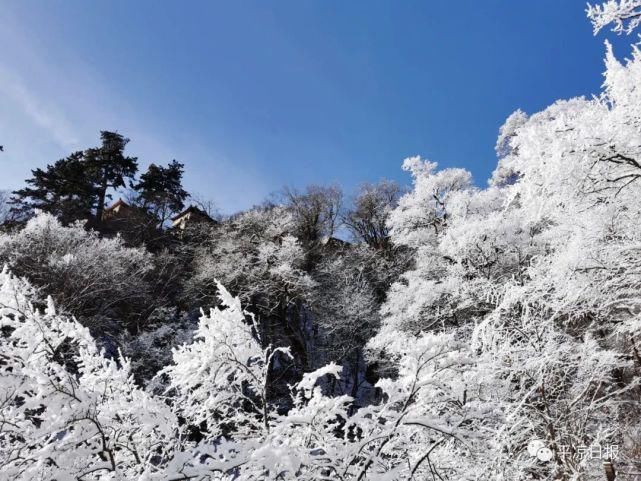 新鲜出炉！崆峒山雪景美爆了~