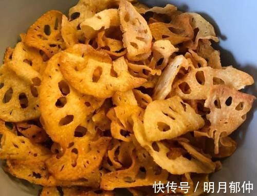 香酥|炸藕片时,别直接下锅,多加1个步骤,藕片香酥脆,金黄不发黑