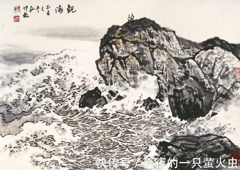 浙江潮|胸有万水千山，自然云生水起——孔仲起山水画欣赏