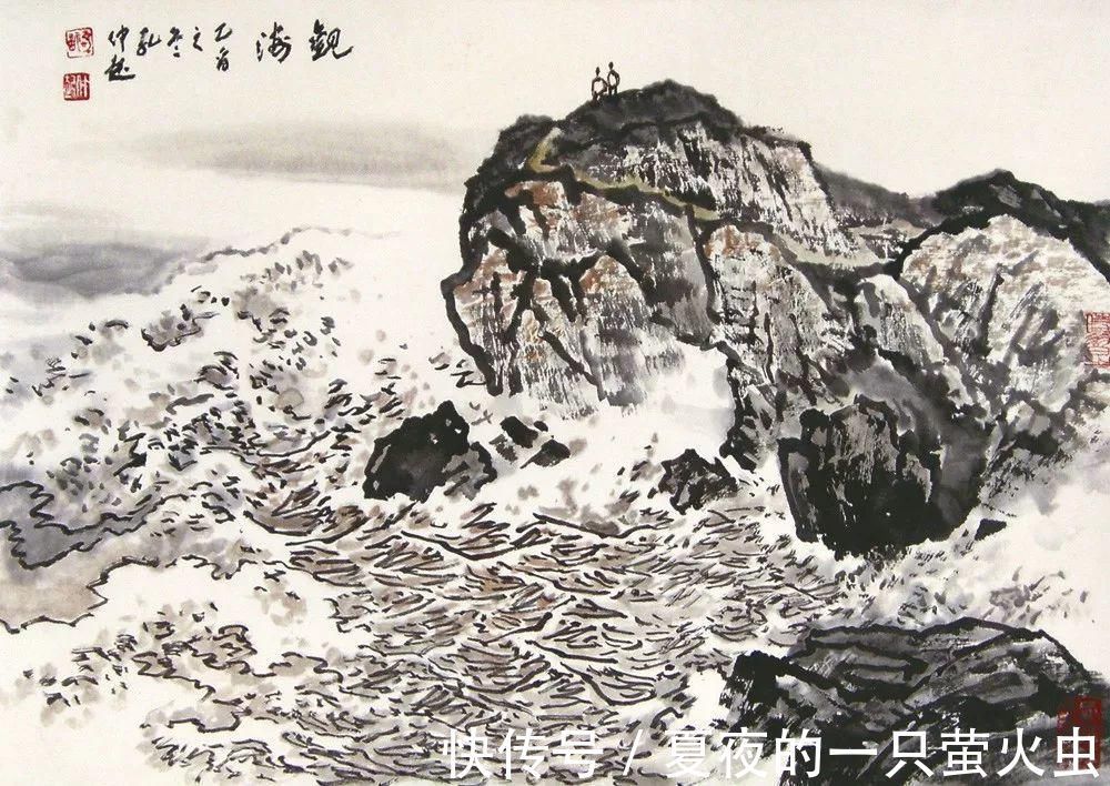 浙江潮|胸有万水千山,自然云生水起——孔仲起山水画欣赏