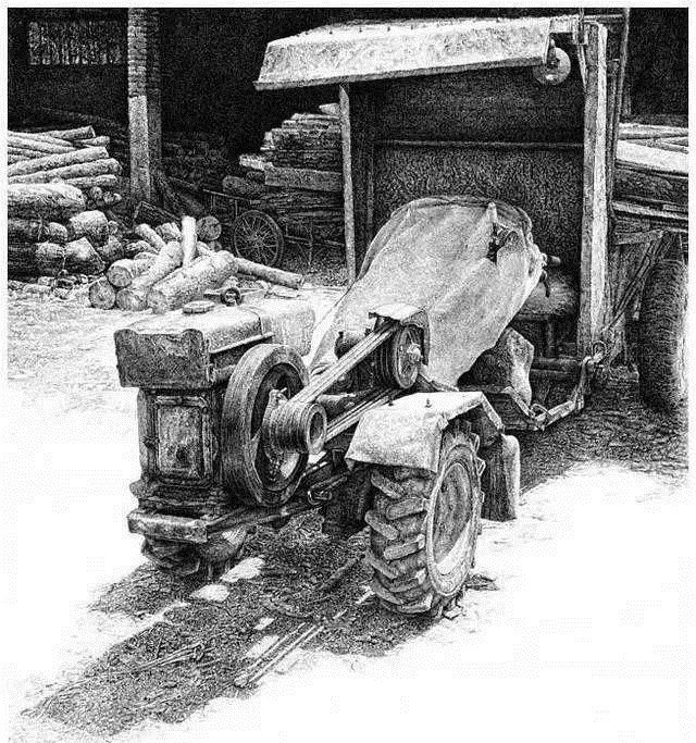 圆珠笔$极品六大钢笔画,我是一张张跪着看完的,简直美爆