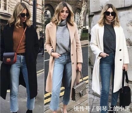  重样|美到不重样！24套秋冬季搭配！这样穿大衣好美！