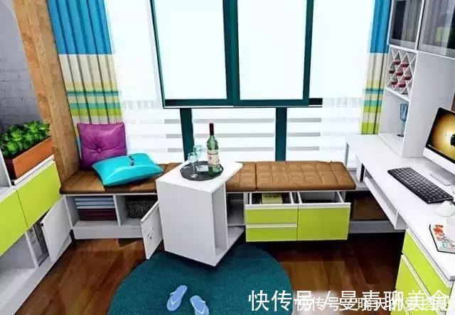 洗衣机|老公只是把阳台这样一改,瞬间多出一间半房,真是太聪明了