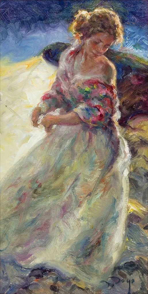 雷诺阿|独特的艺术天赋,他对色彩和纹理戏剧性的使用