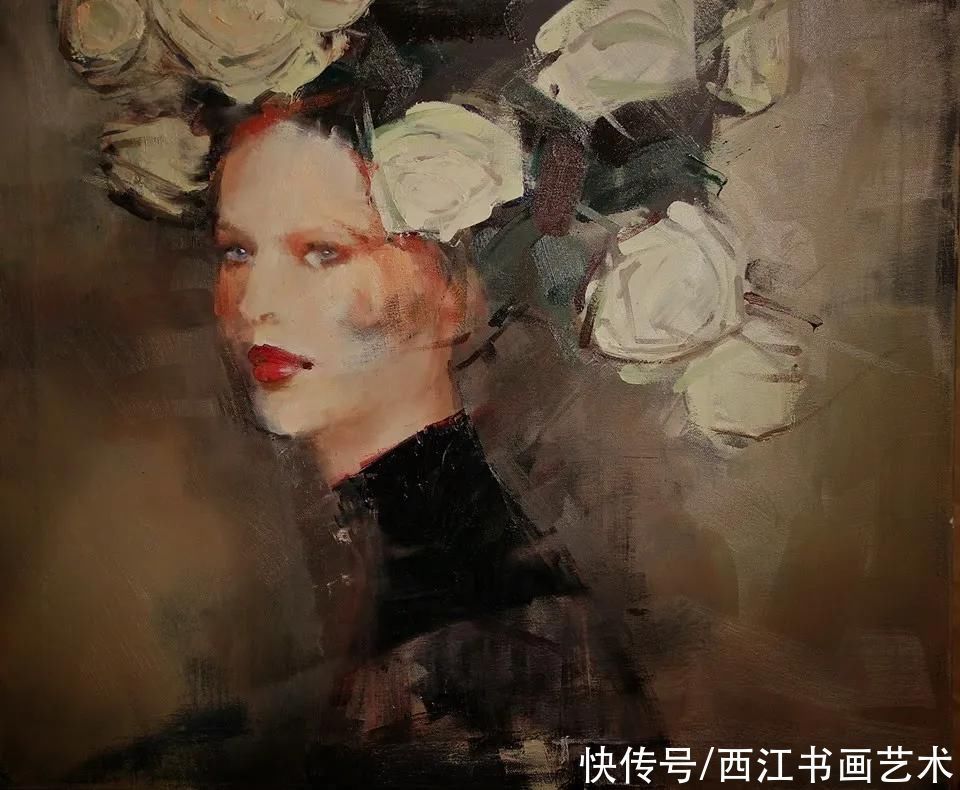 范妮|敏感，感性与永恒：法国女画家莫罗的抽象人物