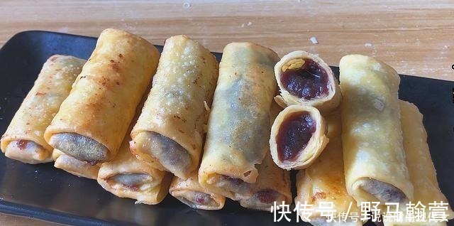 面糊|这样炸的春卷太好吃了，我家三天两头做，不和面不揉面，懒人福利