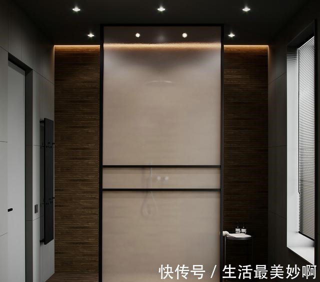 背景墙|工业风格的复式大宅，高级又有质感，健身房很帅气！