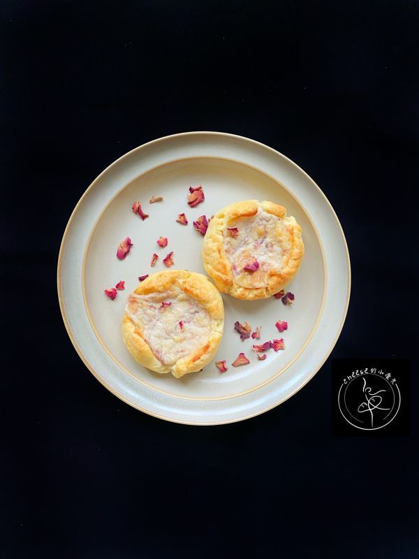 玫瑰冰乳酪司康