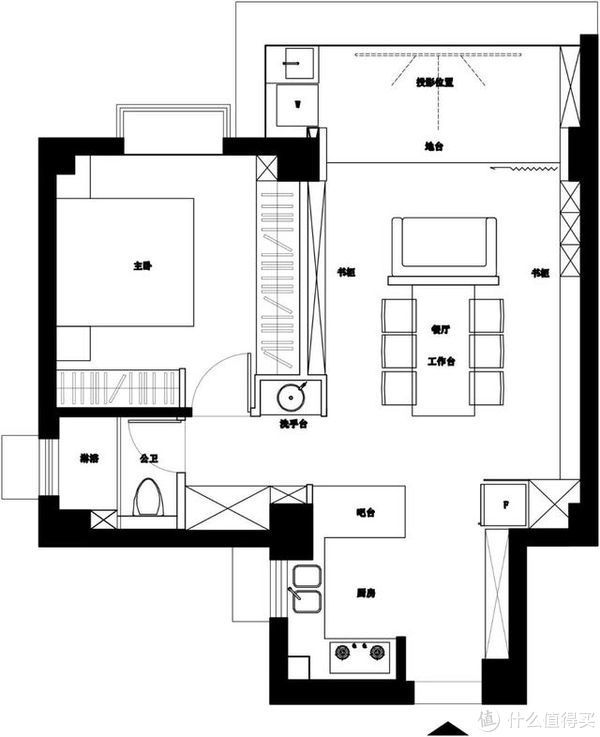 客厅|舍弃客厅,不买茶几!福建90后男主的家,因媲美图书馆而走红网络