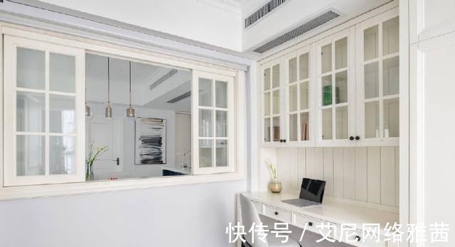 格调|120㎡简约混搭风三居室，蓝白色的和谐搭配，让空间更显格调