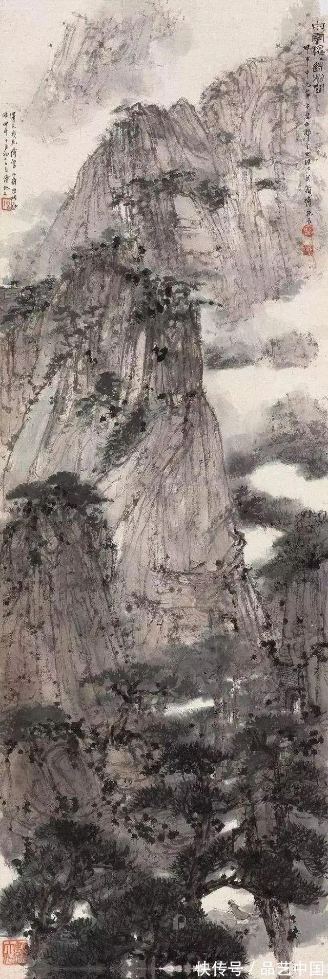 陈子庄#傅抱石:一位把个性与才情融入自己绘画中的大画家