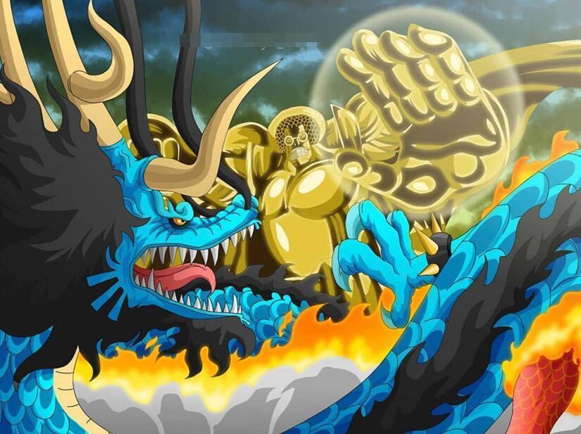 给出|海贼王:网友给出凯多战败画面,卡普和龙都不如乌索普