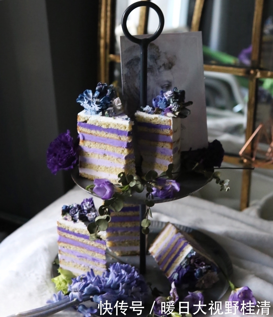 撩人|她做的鲜花蛋糕太撩人,看完后全世界都惊艳了