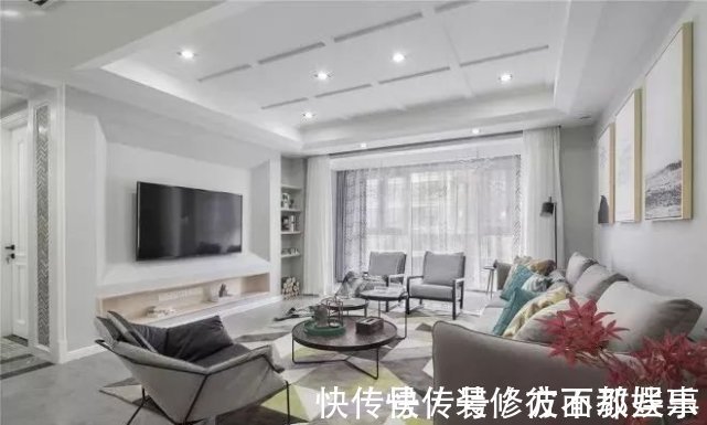 四居室|189平混搭风四居室,色彩柔美、充满温情的生活美学空间