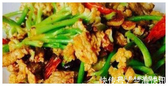 花菜|美食推荐五花肉炖干豆角，茨菰烧肉，酱爆花菜，红烧排骨的做法