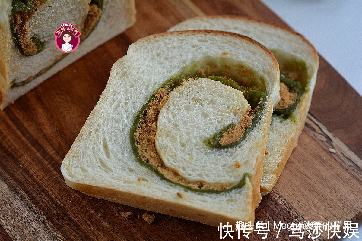 保鲜膜|真佩服苹果姐,1块面做4个2馅2味的吐司,早餐零食还愁啥