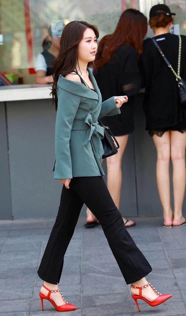 潮流|美女们永不过时的阔腿裤搭配,潮流派穿出十足的淑女潮流范