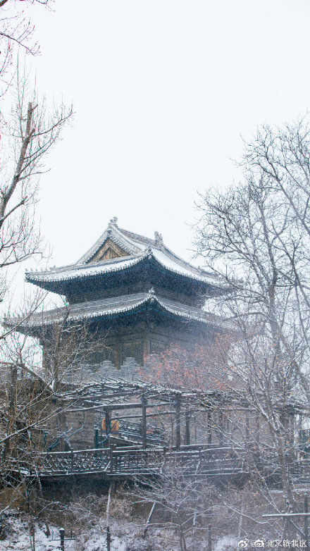 与雪后的古北水镇来一场诗意相遇