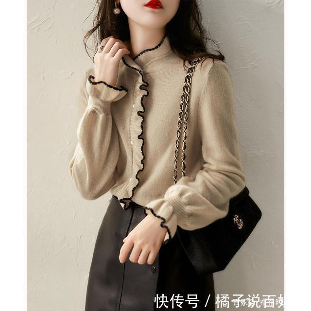 正好|开衫毛衣时髦又洋气,比卫衣实穿多了,微凉秋季穿正好