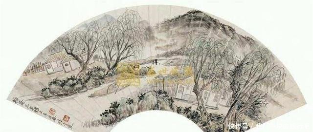 扇面|陆小曼20幅扇面作品 值得收藏!陆小曼20幅扇面作品 值得收藏!