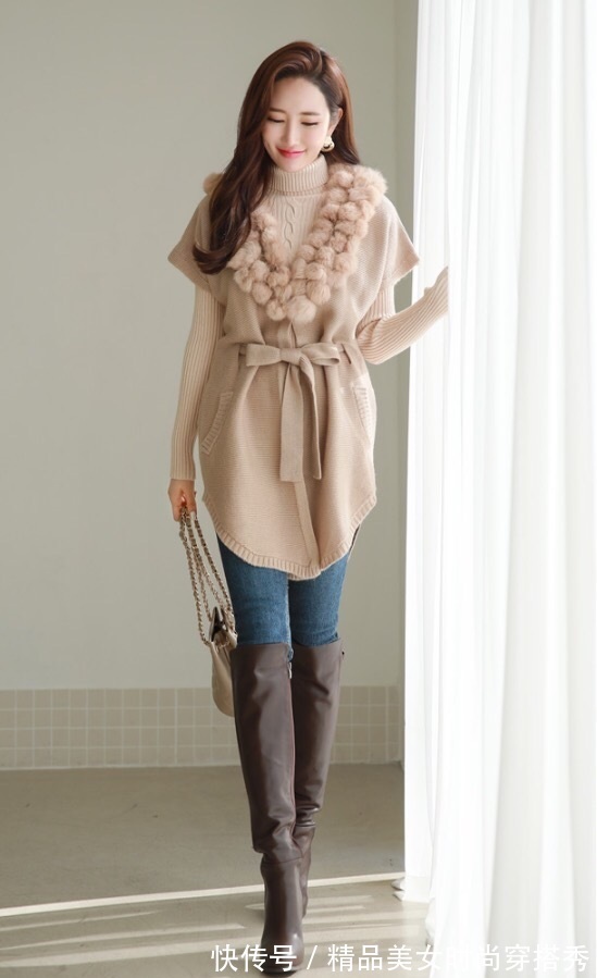 穿搭 看小姐姐如何用时髦简约的穿搭,轻松度过这件尴尬的季节