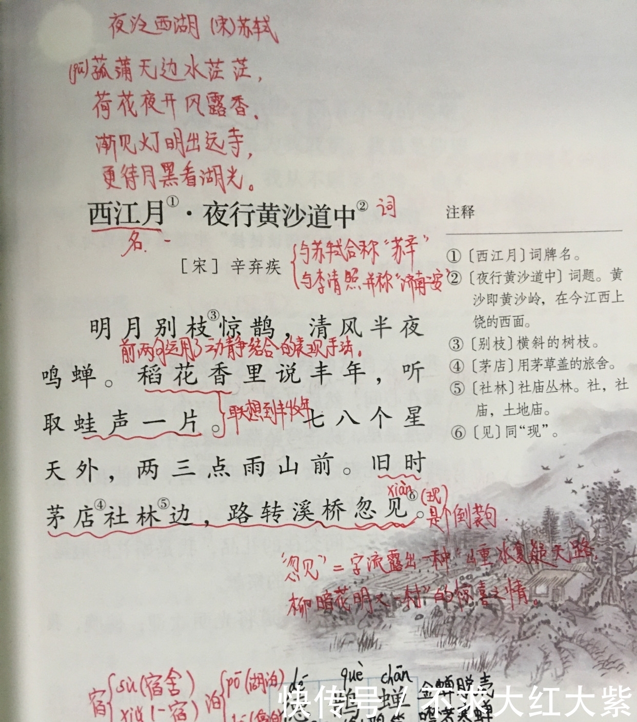 形容雨点的声音