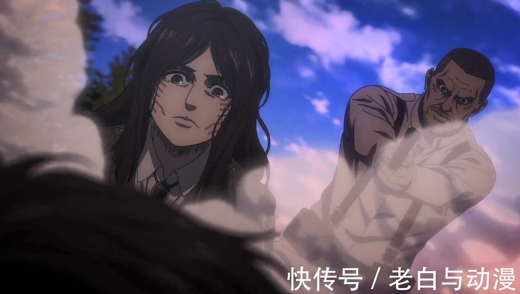 韩吉|巨人最终季:兵长和韩吉登场,瞎眼的兵长太惨了