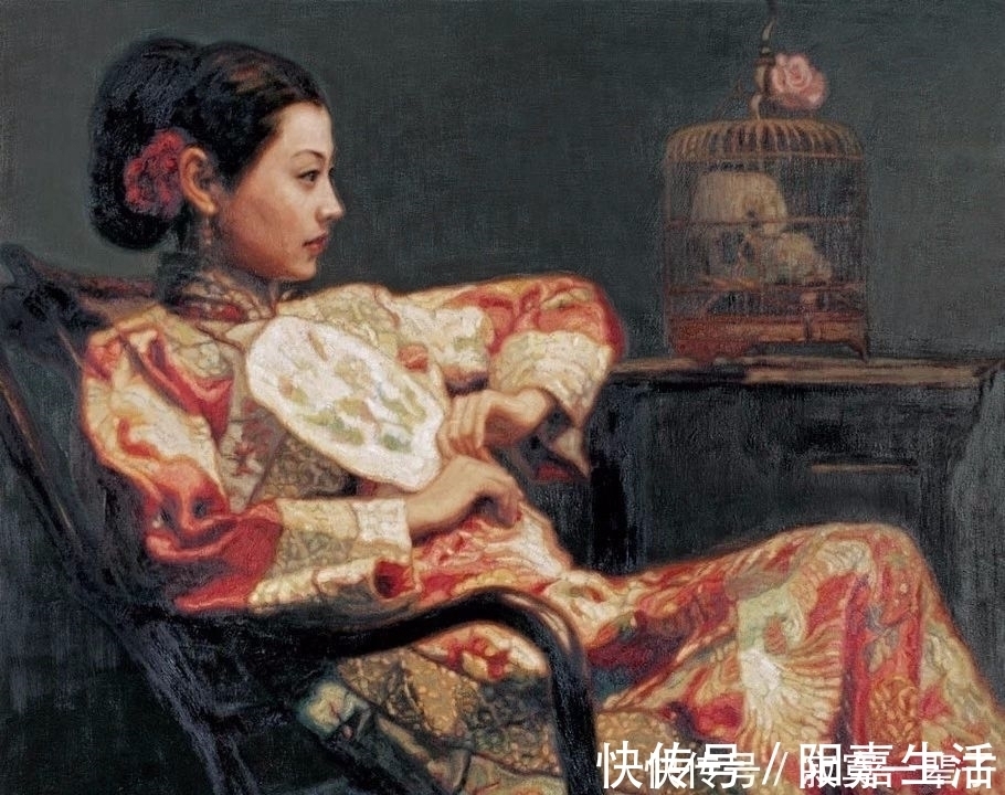 哈默|也只有他的油画,能将传统东方女性的美表现得淋漓尽致
