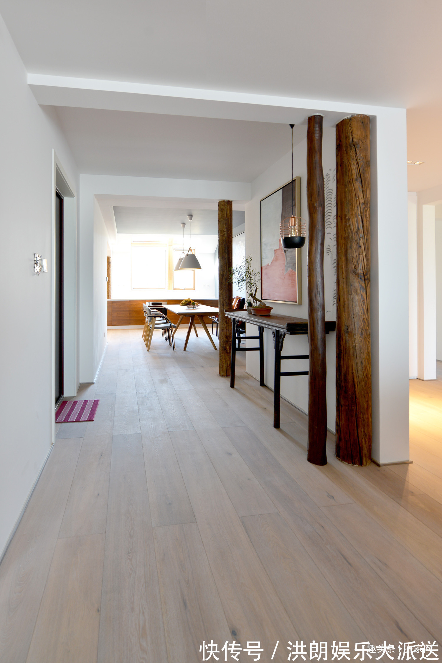 布艺|120平北欧风,简约布艺,木质为主的家具,仓古门的个性,自然美