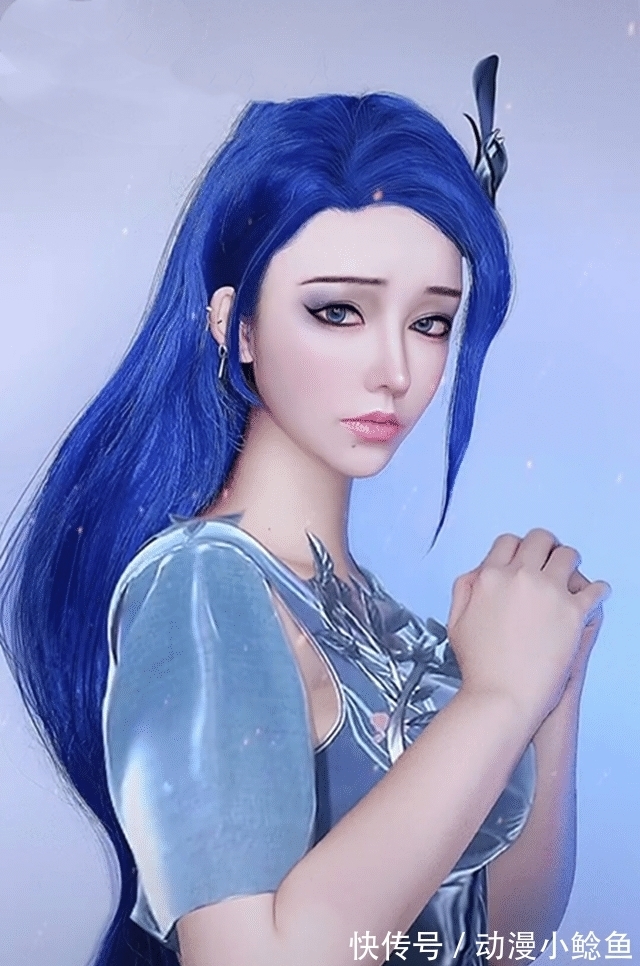 孟依然|斗罗十二美女经典cos!月华比比东超传神,阿银小舞如同动漫原版