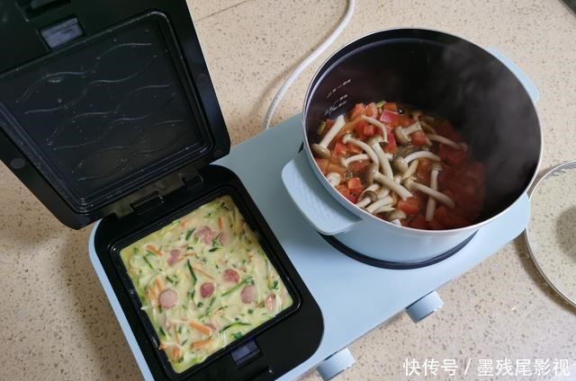 小两口周末早餐,多多膳食纤维,营养美味不长肉,做法特简单!