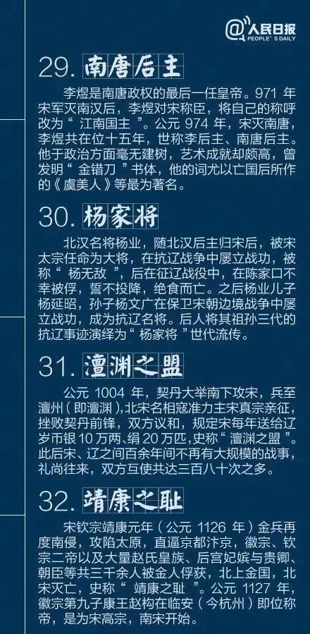 典故|40个不可不知的历史典故