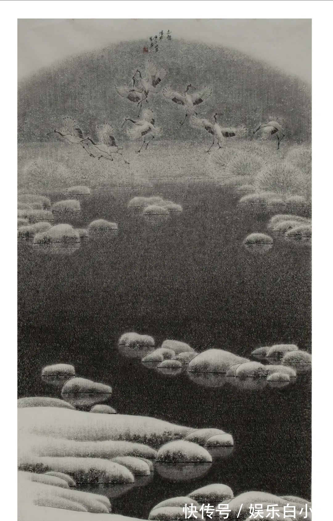 作品#万家共盛世 明月话团圆‖刘齐中国画作品欣赏