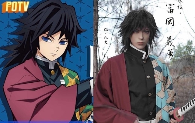 动漫|鬼灭之刃COS:上弦之壹6只眼被还原,祢豆子像从动漫中走出