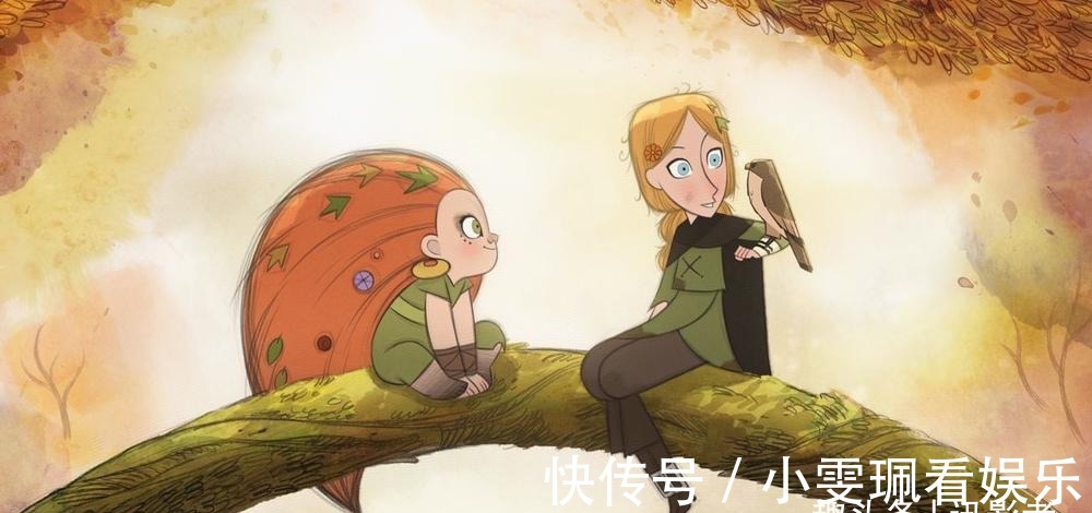 海洋之歌|历时五年制作,动画电影《狼行者》手绘画面唯美治愈