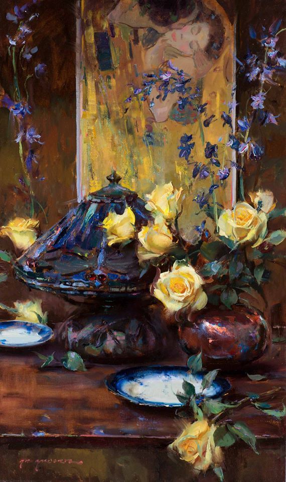 肖像!充满色彩、自由、深度的笔触的人物肖像油画作品