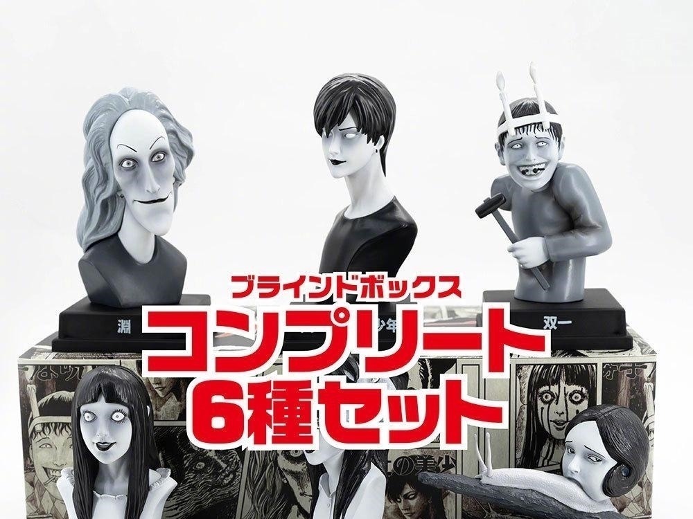 造型|伊藤润二漫画形象手办,富江采用经典造型,被称为“阴间手办”